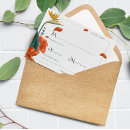 Search for classy rsvp cards Typography