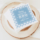 Search for blue tartan napkins Baby shower