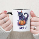 Search for halloween pumpkin mugs Kitty