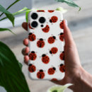 Search for red beetle iphone cases Ladybug pattern