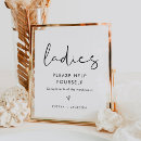 Recherche de dames Panneau de toilette