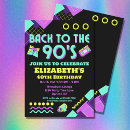 Recherche de les années 90 invitations Vintage