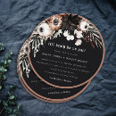 Search for goth invitations botanical