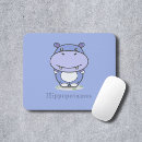 Recherche de hippopotame mignon tapis souris Animal