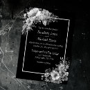 Search for october wedding invitations Black and white