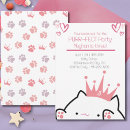 Search for kitten birthday invitations Princess
