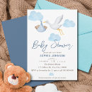 Search for stork baby boy shower invitations Bear