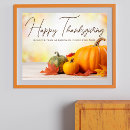 Search for happy thanksgiving posters Autumn leaves