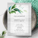 Search for barn engagement party invitations Greenery