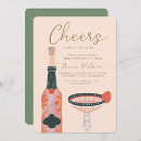 Search for wine glass bridal shower invitations Pink