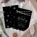 Search for office christmas invitations Black