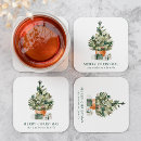 Search for christmas coasters greenery