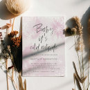Search for its a girl invitations Watercolor
