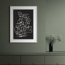 Recherche de contemporain mur art Noir et blanc