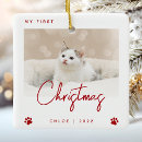 Search for paw ornaments Red