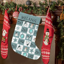 Search for snowman christmas stockings Blue