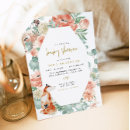 Recherche de renard invitations Mother to be