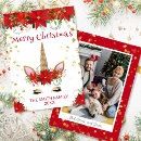 Search for unicorn christmas cards Cute