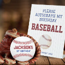 Search for birthday baseballs Boy
