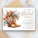 Recherche de vintage western bridal shower invitations Cowboy