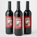 Search for christmas wine labels Minimalist