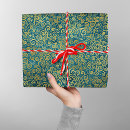 Search for teal blue wrapping paper Gold
