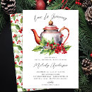 Search for christmas bridal shower invitations Festive