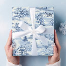 Search for country christmas wrapping paper Vintage