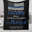 Search for police retirement gifts Thin blue line