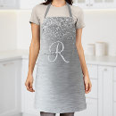 Search for grey and yellow aprons For her