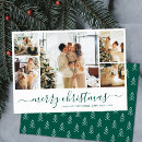 Search for green and white christmas cards Merry christmas script