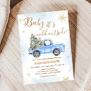 Recherche de arbre de vacances invitations Baby