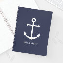 Search for nautical notebooks Blue