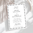 Search for classic formal wedding invitations Traditional