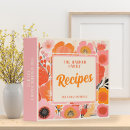 Search for floral recipe binders Retro
