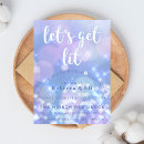 Search for lit invitations Blue