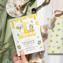 Search for 1st bee day invitations Modern