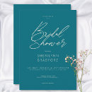 Search for elegant peacock bridal shower invitations Classic