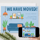 Search for cute moving announcement cards Change of address