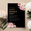 Recherche de peony birthday invitations Fête d'anniversaire