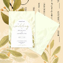 Search for lime green wedding invitations Botanical