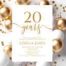 Recherche de 20 ans mariage cartes invitations Pour eux