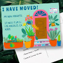 Search for i have moved invitations Greenery