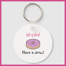 Recherche de beignets porteclés Sucré