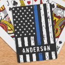 Search for thin blue line playing cards Cop