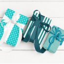 Search for teal wrapping paper Polka dots