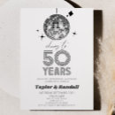 Search for 50 year anniversary invitations Cheers to 50 years