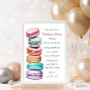 Search for macaron birthday invitations Purple