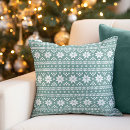 Search for aqua christmas pillows Rustic