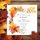 Search for rustic thanksgiving invitations Watercolor